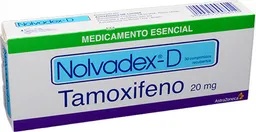 Tamoxifeno Satrazeneca Nolvadex D 20Mg X 30 Tabletas Citrato