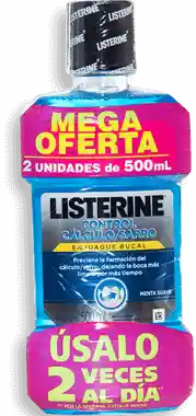 Listerine Enjuague Bucal Control Cálculo/Sarro