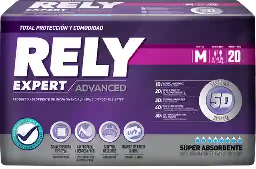 Rely Pañales Experto Avanzado.