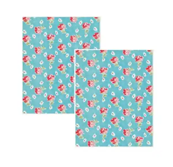 Papel Regalo 2 Hojas Carulla Hola Colina 1 und