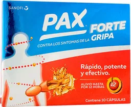 Pax Forte Capsulas X 400Mg X 10Und