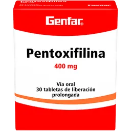 Pentoxifilina Genfar (400 Mg)