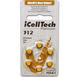 Pila Icelltech Platinum 312 Pr41 X8 