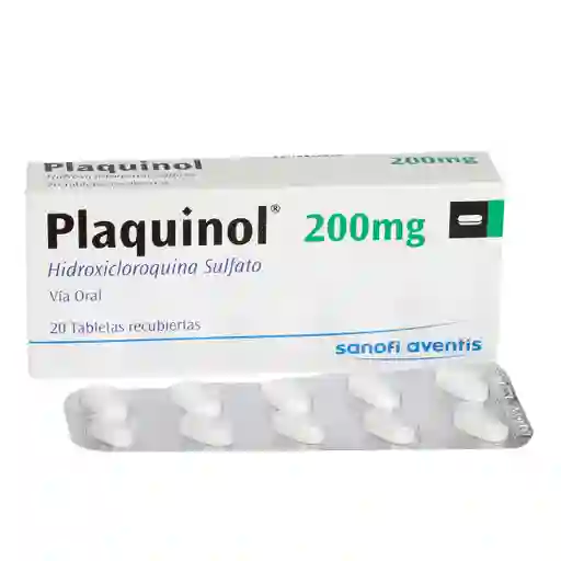 Plaquinol 200 Mg Tab Caj X 20