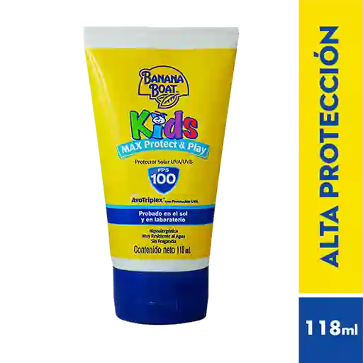 Banana Boat Protector Solar Kids Max Protect FPS 100