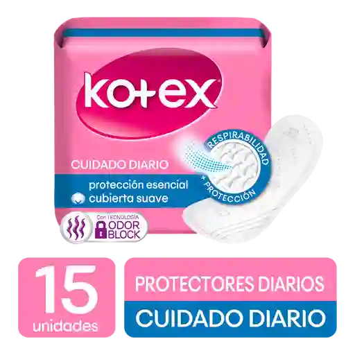 Kotex Protectores Diarios Cuidado Diario
