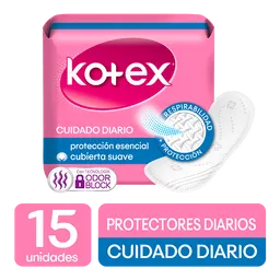 Kotex Protectores Diarios Cuidado Diario