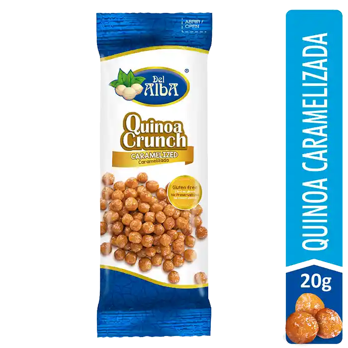 Del Alba Quinoa Crunch Caramelizada