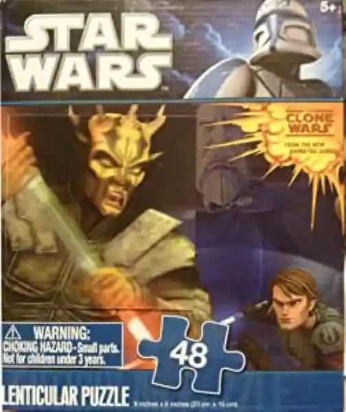 Star Wars Rompecabezas 3D Lenticular 48 Piezas