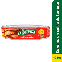 La Soberana Conserva de Pescado en Salsa de Tomate