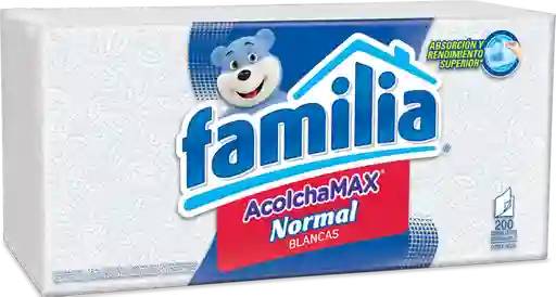 Familia Servilletas Acolchamax Normal Blancas