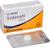 Sildenafil La Santé (50 Mg) Tabletas Masticables
