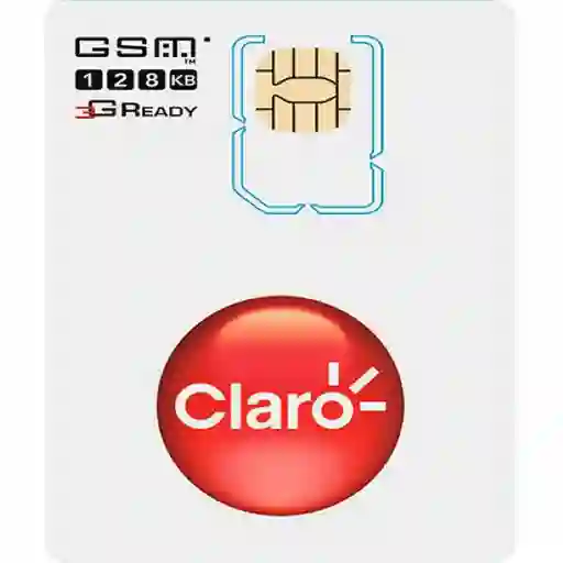 Claro Sim Card 128Kb