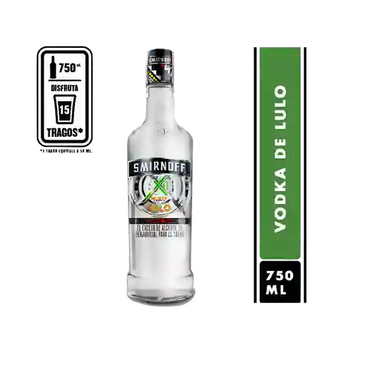 Vodka Smirnoff X1 Shots Sabor A Lulo 750 mL