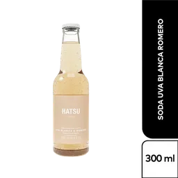 Soda Hatsu Uva blanca y Romero x 300 mL
