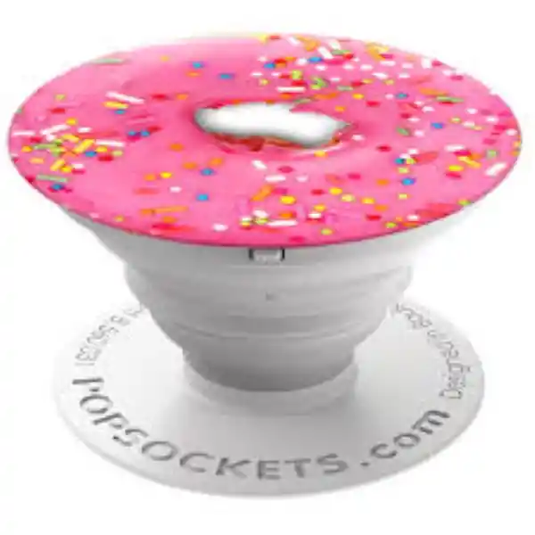 Soporte De Celular Popsockets Pink Donut X1Und