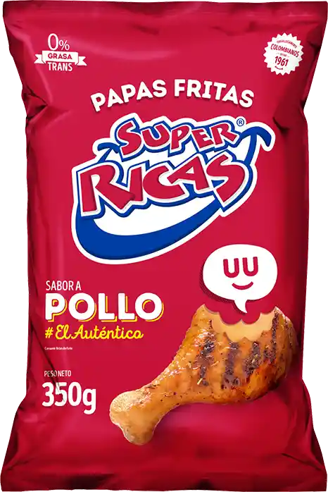 Super Ricas Papas de Pollo Gigante