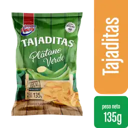 Super Ricas Snack de Tajaditas de Plátano Verde