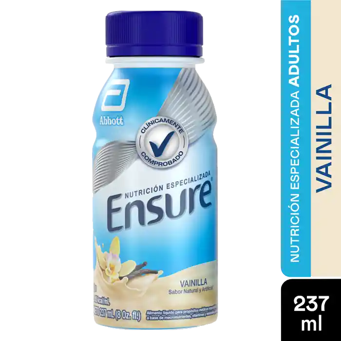 Ensure Suplemento Alimenticio Líquido Sabor Vainilla