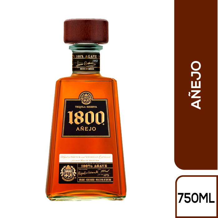 1800 Tequila Añejo 750 ml