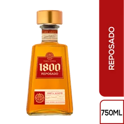 Tequila  1800 Reposado Botella 750 Ml