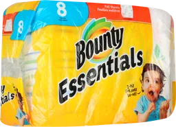 Bounty Essentials Toalla de Cocina Pack x 8 Unidades