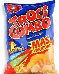 Chefrito Trocicombo Chicharrones Platanitos Papas y Trocipollo Sabor Natural