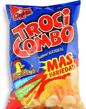 Chefrito Trocicombo Chicharrones Platanitos Papas y Trocipollo Sabor Natural
