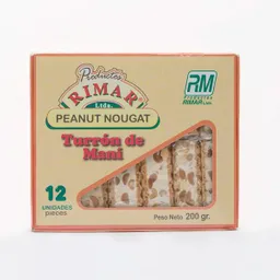 Rimar Turrón Blando de Maní