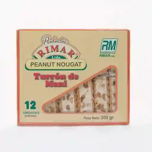 Rimar Turrón Blando de Maní