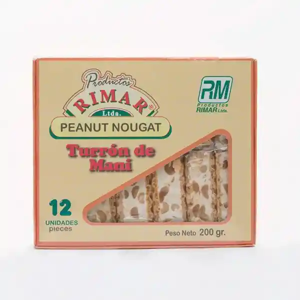 Rimar Turrón Blando de Maní