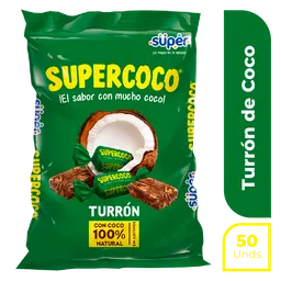 Supercoco Turrones de Coco