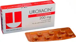 Uroxacin Medicamento Comprimido