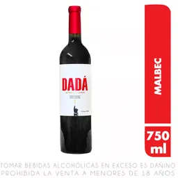 Vino Tinto DADA Bonarda / Malbec Botella 750 Ml