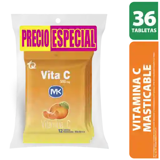 Vitamina C Mk Vita Masticable