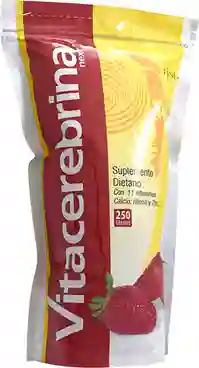Vitacerebrina Suplemento Dietario Granulado Sabor Fresa