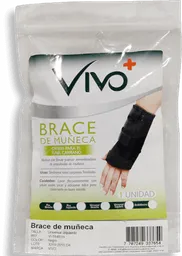 Brace Vivo+ De Muñeca Plus Derecho Negro