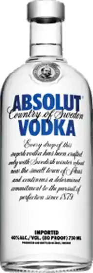 Absolut Vodka Edicion 2018