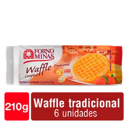 Forno de Minas Waffle Tradicional Congelado