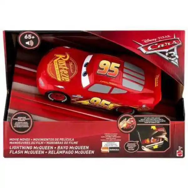 Disney Cars 3 Mcqueen Movimientos de Pelicula