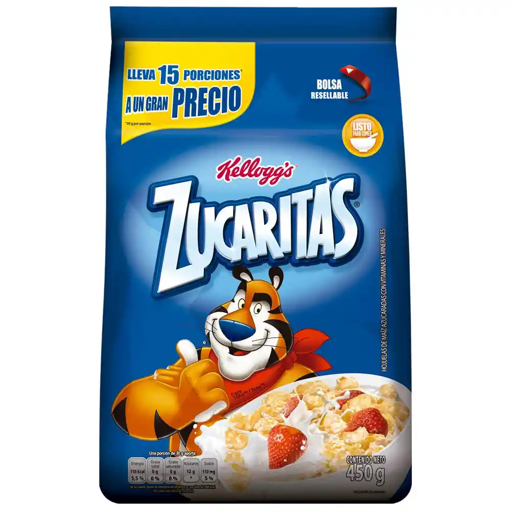 Zucaritas Deliciosos Cereales.