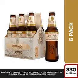 Club Colombia Cerveza de Trigo Botella 330 ml X6