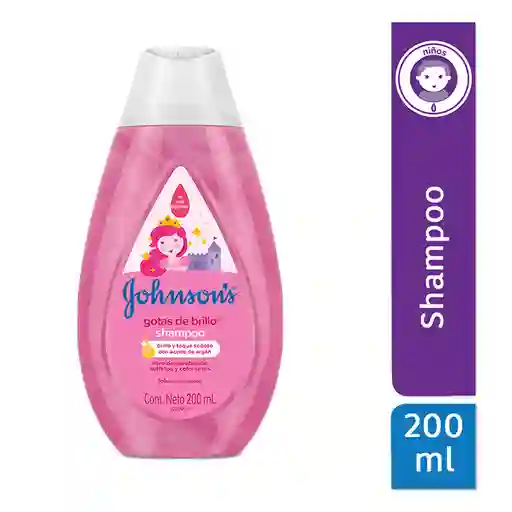 Johnson's Baby Shampoo Gotas de Brillo