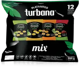 Turbana Snacks Platanitos Mix Sabores Surtidos