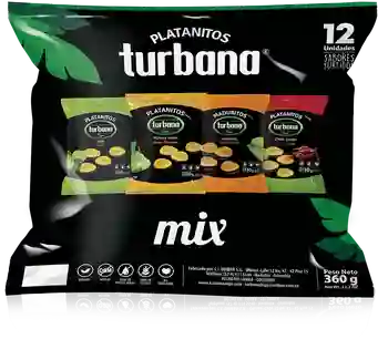 Turbana Snacks Platanitos Mix Sabores Surtidos