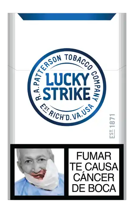 Lucky Strike Cigarrillos Strike Blue 10Un