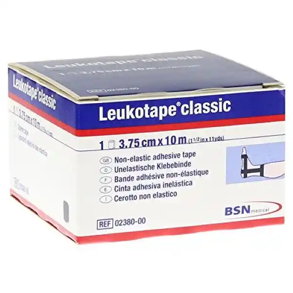 Leukotape Cinta Classic Neg.3.75Cmx10Mt