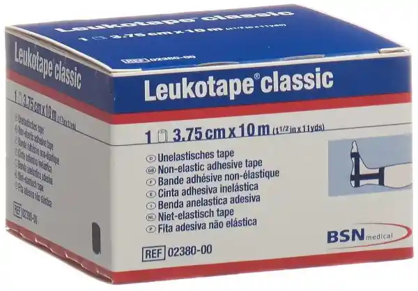 Leukotape Cinta Classic Amar.3.75Cmx10Mt