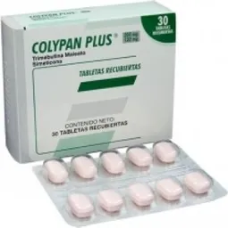 Colypan Plus 200Mg/120Mg Caja X 30 Tabletas Recubiertas