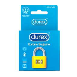 Durex Condones Durex Extra Seguro X 3Und
